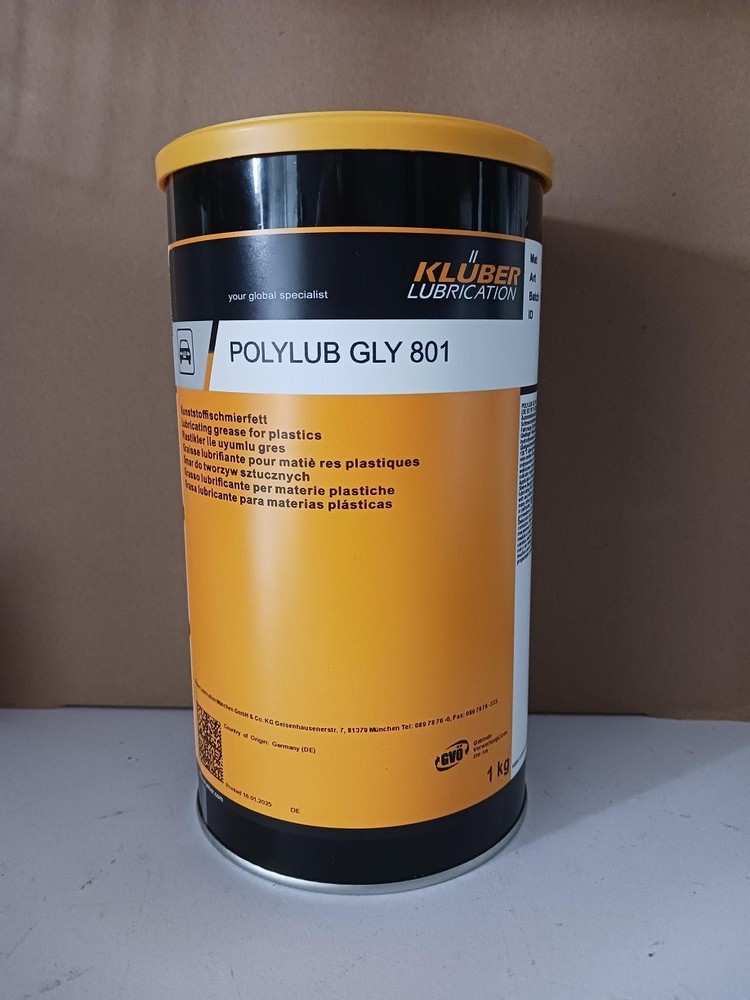 KLUBER Lubrication POLYLUB GLY 801 Grease 1Kg ( 35.3 OZ) New free shipping