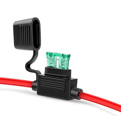 Fuse Holder In-Line Waterproof Auto ATC Blade 10A/15A/30A/40A 10AWG Wire