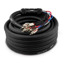 DS18 MDSA10/4.50FT Medusa Snake Audio Wire 10 Channels RCA 4 x 12GA Power Cable