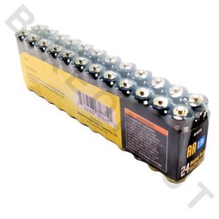 24 Pack AA Batteries Industrial Heavy Duty 1.5V Thunderbolt Magnum Low Drain