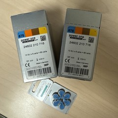 Power One Hearing Aid / Cochlear Implant Batteries Size: 675P (120 Pcs)