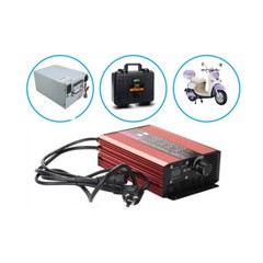120V/96V/84V Li-ion LiFePo4 Lithium Battery Fast Charger 3A-9A Adjustable AEU