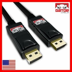 Display Port to Display Port Cable DP to DP 4K 60Hz High Speed UHD Video Audio