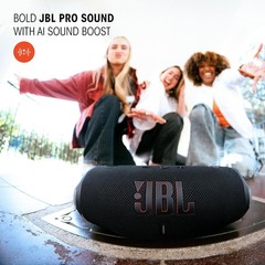 JBL – Charge 6 Portable Bluetooth Speaker Blue Excellent Condition