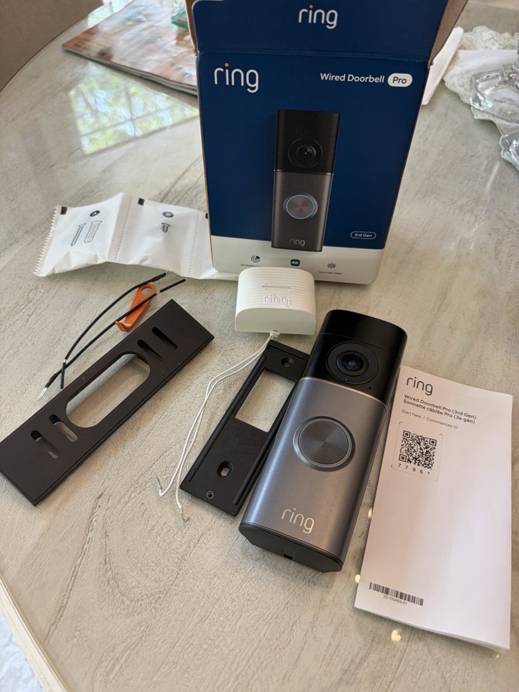 Ring Wired Doorbell Pro 4K (Newest Model) | 3rd Gen