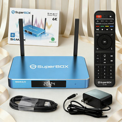 SuperBox S6 Max Streaming Media Player 6K WiFi 6