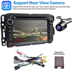 Car Radio Stereo CD DVD Player Carplay For GMC Chevrolet Yukon Silverado Tahoe