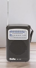 Kaito KA210 AM FM Portable Pocket Radio Receiver NOAA Weather Holiday Gift