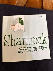 Lot of 7 Shamrock Ampex 051 1/4″ x 2250′ 1/2 MIL 7″ Tape Reels – Opera Content
