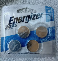 Energizer 2025 Lithium Batteries 4 Count Brand New Sealed Exp 3/2032 or Later