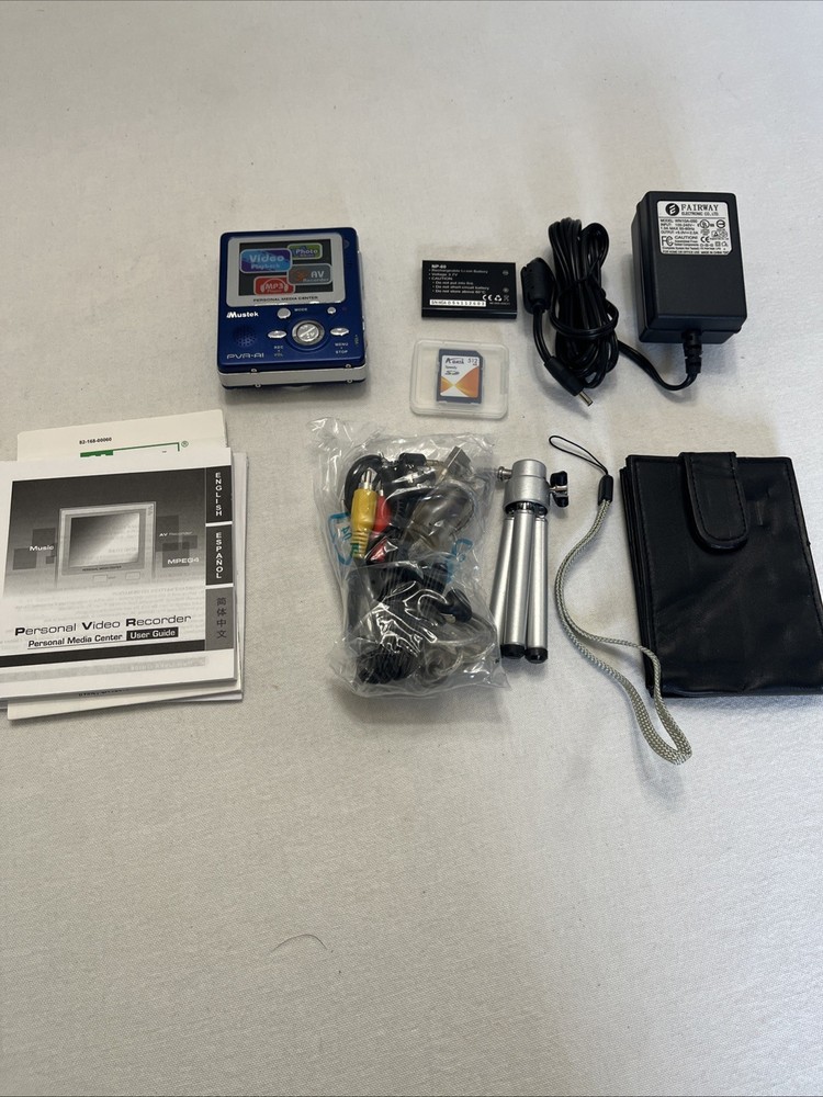 Mustek PVR-A1 Personal Media Center 7 In 1 2.5 Inch LCD Vtg New No Box