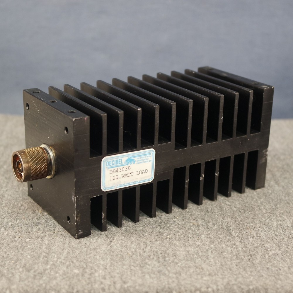50 Ohm 100 Watts Dummy Load 0-960 Mhz dBspectra Decibel DB4303B Tested