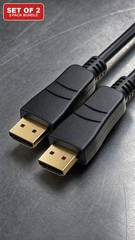 HDMI Cable 6FT 4K 2 Pack High Speed for TV Monitor PS5 PS4 Xbox Roku Fire Stick