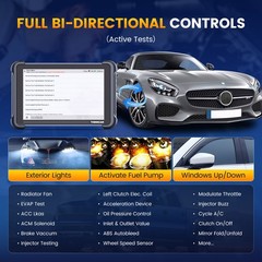 ThinkScan 689BT Auto Diagnostic TPMS Tool Bidirectional OBD2 Scanner E.CU Coding