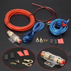1500W 8 Gauge Car Audio Cable Kit Amplifier Install Amp RCA Subwoofer Sub Wiring