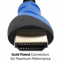 Lot of 100 x HDMI CABLE 10FT 1080P 3D TV PS3 XBOX LCD LED ETHERNET Blue