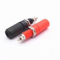 5/10 Pairs Binding Post M6 M8 Thread Amplifier Connector Banana Plug Socket USA
