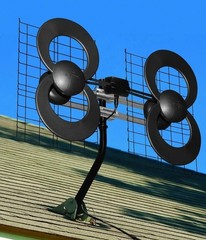 ClearStream 4 UHF Indoor/Outdoor TV Antenna 70+ Mile Range 4K 8K UHD w/ 20″ Mast