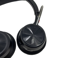 Plantronics Poly Voyager Focus 2 Black Bluetooth Wireless On Ear Headset #U3290