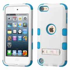 For iPod Touch 6th Gen – Hard & Soft Rubber Hybrid Rugged Armor Impact Case Skin