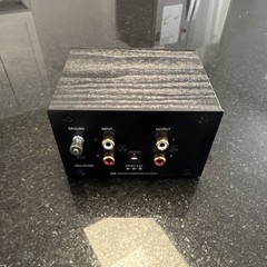 Fluance 2-Channel Preamplifier Black Stereo RCA In/Out 20Hz Filter 24VDC