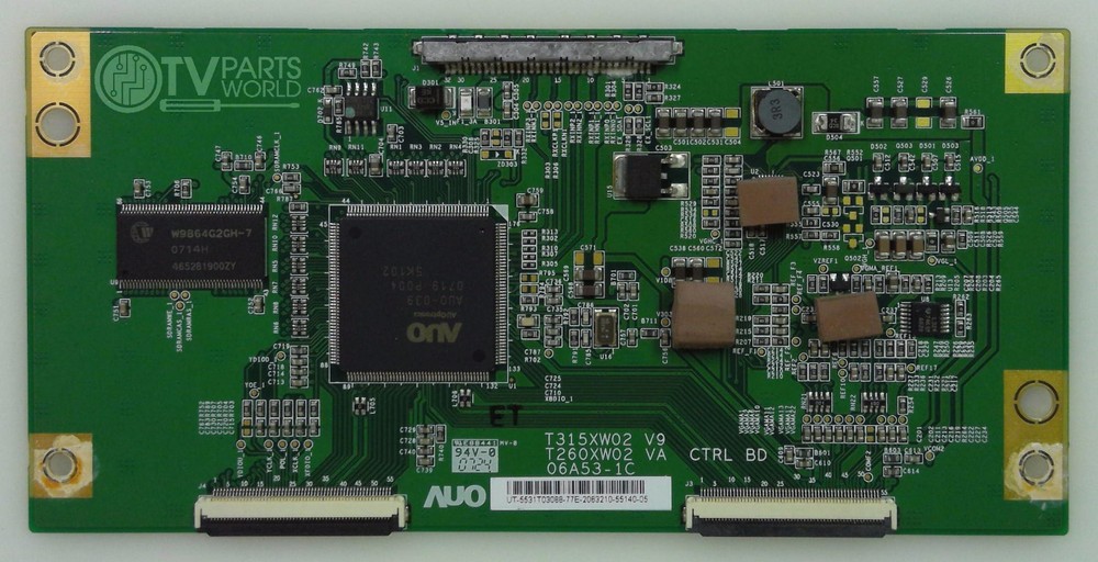 Polaroid TLX-03210B T-Con Board 55.31T03.088 77E-2063210-55140-05, 06A53-1C