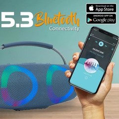 Rechargeable Portable Bluetooth Wireless HIFI Speaker AUX/USB/TF Card Super Bass