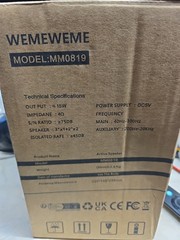 Wemeweme Computer Speakers, PC Speakers Subwoofer Desktop Laptop Monitor Gaming