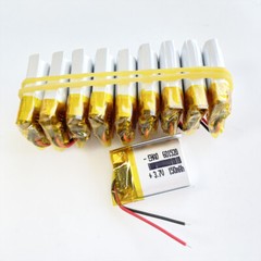 3.7V 150mAh LiPo Li Polymer Rechargeable Battery For Bluetooth Earphone 601520
