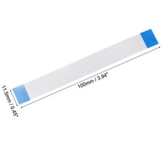 5Pcs Flexible Flat Cable 22 Pins 0.5mm Pitch 100mm FPC FFC Ribbon Cable (A Type)