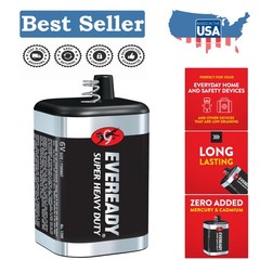 Single Use Super Heavy Duty 6V Battery – Ideal for Lanterns & Smoke Alarms