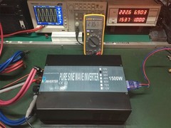 Pure Sine Wave Inverter 1500W 48V DC to 120V AC Powe Inverter Off Grid Solar