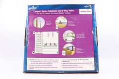 LEVITON 47603-1G6 STRUCTURED MEDIA COMPACT SERIES TELEPHONE/6-WAY VIDEO SPLITTER