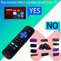 Replacement Remote Control for Roku TV TCL Sanyo Element Haier RCA LG Onn Philip