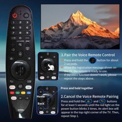Replacement Voice remote MR20GA AKB75855501 For LG Smart TV with Pointer wheel