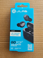 JLab – GO Air POP True Wireless In-Ear Headphones – Black