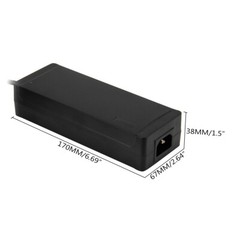 AC to DC 12V 10A 120W Power Supply Adapter 5.5mm x 2.1mm Wall Power Plug for LED