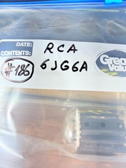 RCA 6JG6A 6JT6A 6JR6 Tested Like NOS Tube