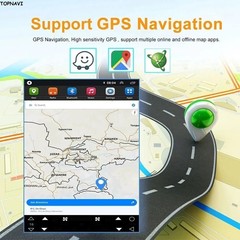 USED 12.8″ Android 14 Car Radio GPS Stereo 2+32G For Lexus ES240/ES350 2006-2012