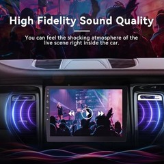 10.1 Inch Carplay Screen for Car,8 cores Radio Screen with RAM 4GB+ROM 64GB