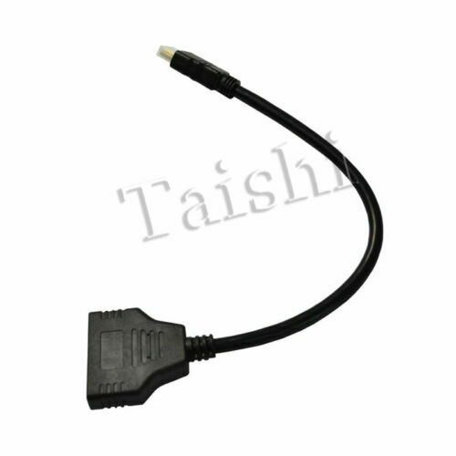 1X HDMI 1080P Male to 2 Female 1 In 2 Out Splitter Cable Adapter Converter New