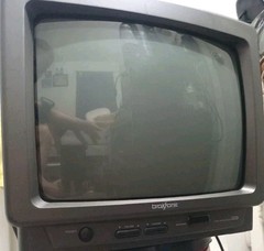 BrokSonic 13″ CTVG-4563TT RF Color CRT TV Retro,Gaming (Fast Shipping)