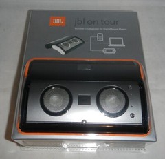 JBL On Tour Portable Wired Mini Stereo Speaker System AC or Battery Powered