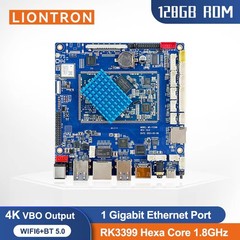 Liontron Android Linux industrial motherboard Rockchip RK3399 Hexa core VBO 4K