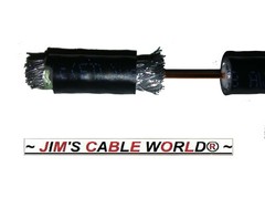 JIMS CABLE WORLD 6 Inch 1 Ft 2 Ft 3 Ft 4 Ft 5 Ft 6 Foot HD RG6 75Ω Coaxial Cable