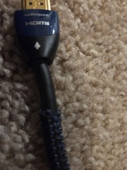 AudioQuest Sky HDMI Cable 4K+HDR Braided Blue/Black High Speed Read Description