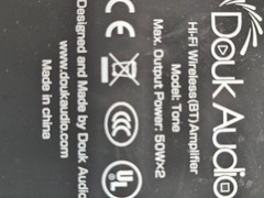 DOUK AUDIO NOBSOUND TONE HIFI WIRELESS DIGITAL AMPLIFIER – BLACK