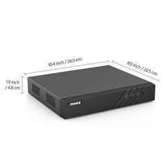 ANNKE HD 8CH 4K NVR POE IP Network 8MP Video Recorder for Security Camera System