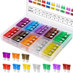 80Pcs Standard Fuse Kit, Upgraded Car Fuses Assortment Kit – Standard Size(3A/5A