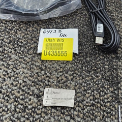 CRESTON TT-100-B-T Connect It™ Cable Caddy w/120V Outlet Black Textured